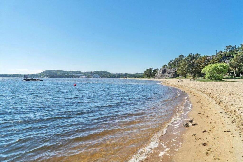 Nybygd Feriebolig Rett Ved Strand Til Leie! Kristiansand Zewnętrze zdjęcie