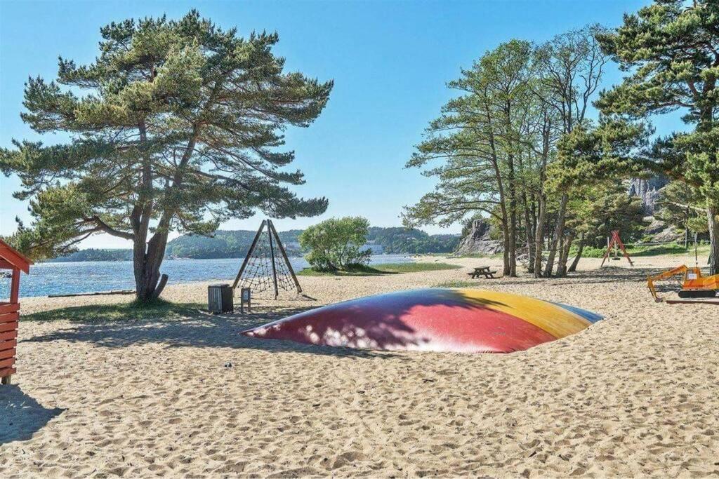 Nybygd Feriebolig Rett Ved Strand Til Leie! Kristiansand Zewnętrze zdjęcie
